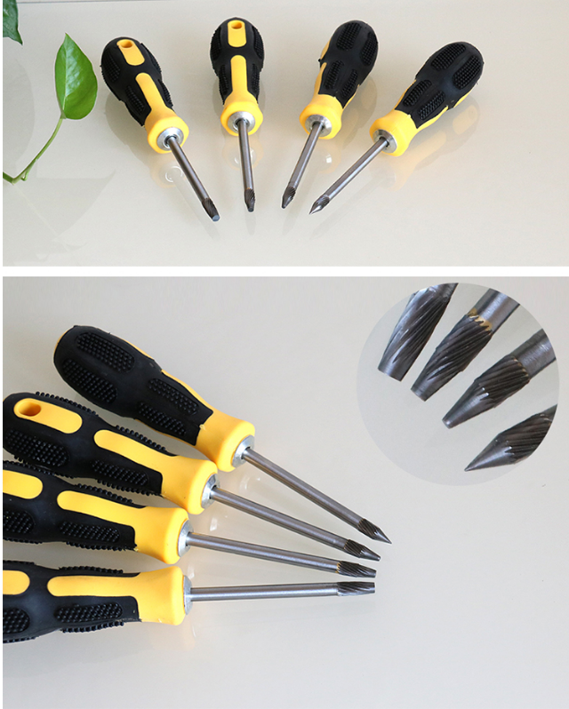 美缝剂瓷砖压缝工具清缝锥钨钢棒压缝神器划缝阴阳角压缝工具 压缝