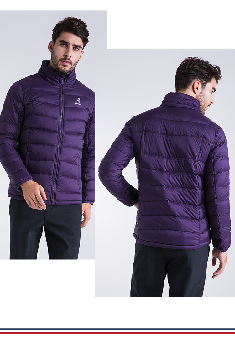 sevlae圣弗莱户外秋冬男式防风保暖羽绒服轻便外套带收纳袋9632948201