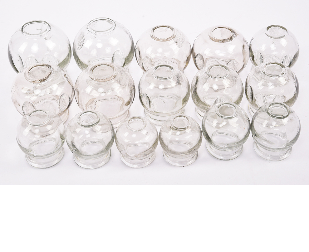 谨锐真空拔罐器24罐家用抽气式加厚拔火罐拔罐气罐非玻璃晨业真空12罐