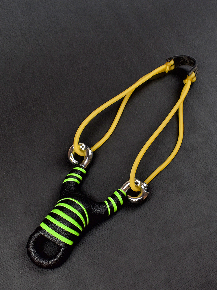 mysports弹弓皮筋组传统4股圆皮反曲耐磨高弹强力户外发射器成人弹工