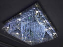星光耀程大气led水晶灯长方形客厅灯现代简约餐厅吸顶灯卧室灯酒店可定制非标工程灯大厅灯具1609 40*40送白光LED 实拍图