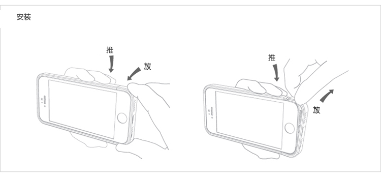 sgp iphone5 苹果手机保护壳 蓝边透背(linear crystal系列,送膜 home