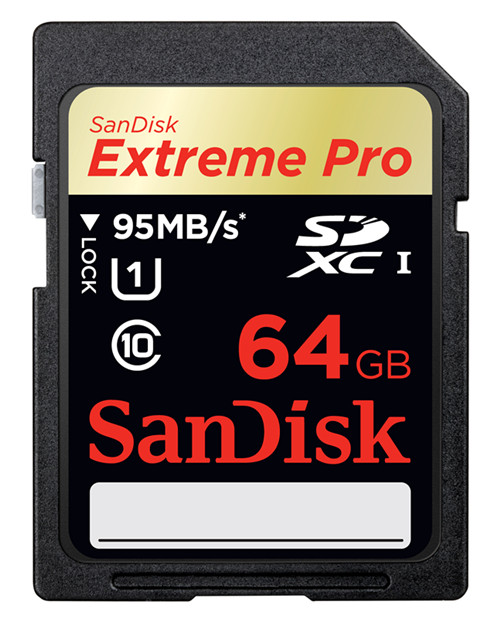 
                                                                                闪迪（SanDisk）64GB SD存储卡 U3 C10 V30 4K 至尊超极速版内存卡 读速170MB/s 写速90MB/s 捕捉4K超高清                