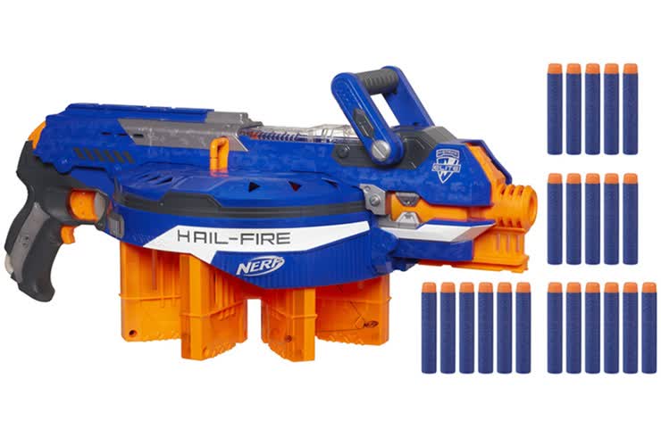 孩之宝 hasbro nerf热火 精英系列超火力发射器 a0715