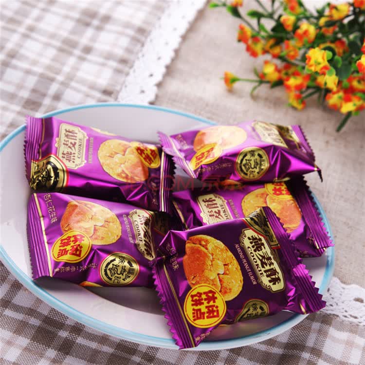 徐福记燕麦酥杏仁花生味90g