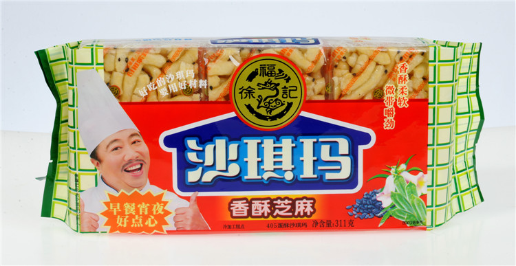 徐福记沙琪玛蛋酥香芝麻味311g