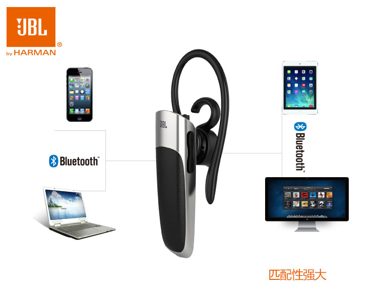 JBL J406BT 蓝牙耳机 黑色