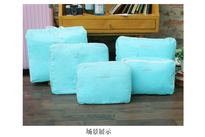 
                                        
                                        青苇 旅行bags in bag衣物收纳五件套 蓝色                