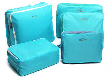 
                                        
                                        青苇 旅行bags in bag衣物收纳五件套 蓝色                