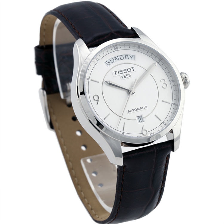 天梭(tissot)手表 t-classic经典系列机械男表t038.430.16.037.00