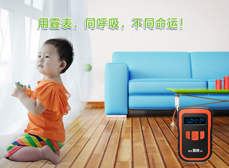 
                                        汉王（Hanvon） 霾表 M1 空气质量检测仪 PM2.5检测 雾霾检测仪                
