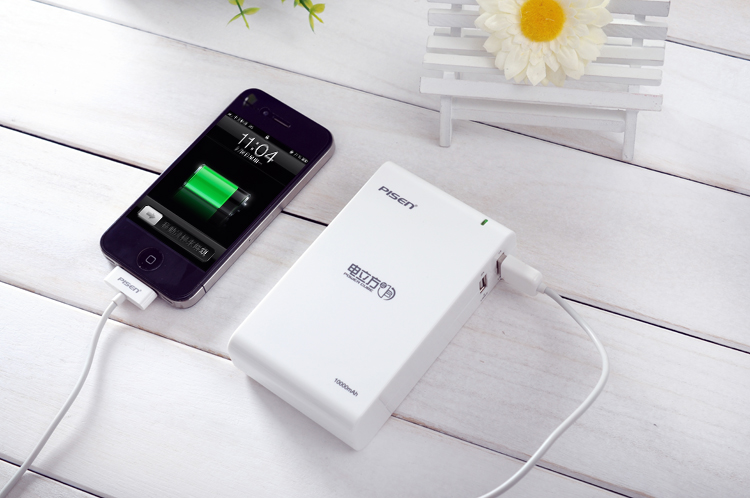 品胜 电立方三代 移动电源 10000毫安 白色