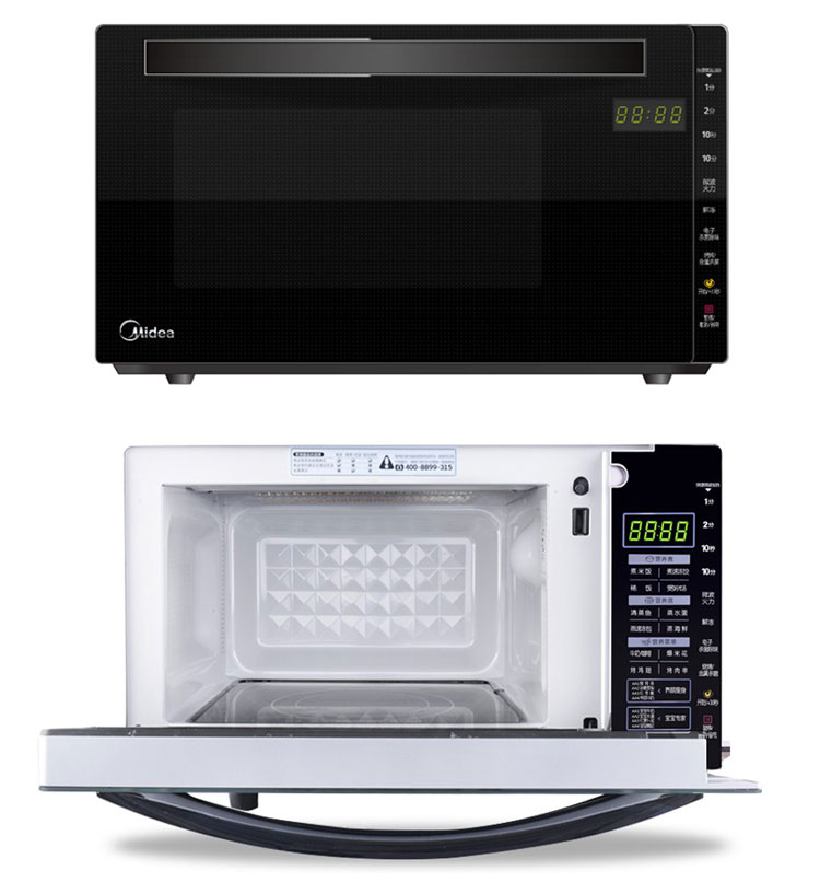 美的(midea) eg7xcgw6-na 微波炉 微电脑 下拉门高端智能隐藏式