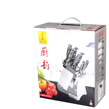 十八子作厨韵不锈钢七件套刀S1115