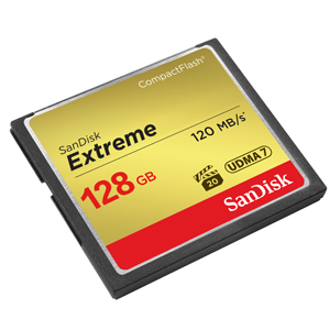 闪迪（SanDisk）至尊极速CompactFlash存储卡 CF卡 128GB 800X 读速120MB/s
