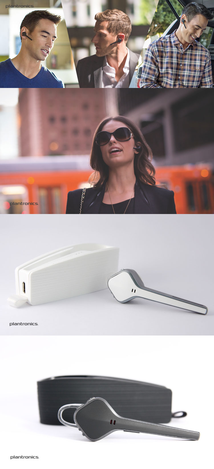 
                                        缤特力（Plantronics）刀锋  Voyager Edge 商务单耳蓝牙耳机 通用型 入耳式 碳晶黑色（含充电盒）                