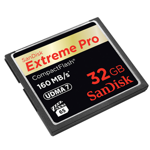 
                                                                                闪迪（SanDisk）32GB CF（CompactFlash）存储卡 高级单反相机内存卡 UDMA7 4K至尊超极速版 读速160MB/s                