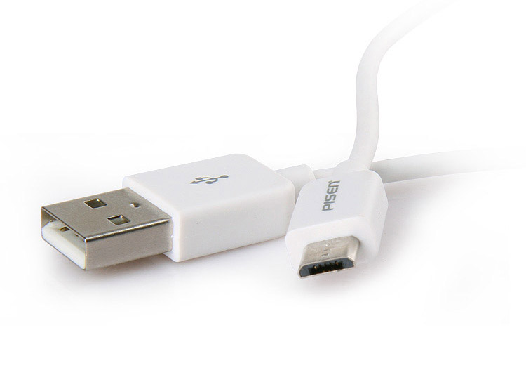 
                                        
                                                                                品胜（PISEN）安卓数据线 0.8米 Micro USB手机充电线 适用于华为/小米/vivo//oppo/荣耀/红米/魅族 白色                