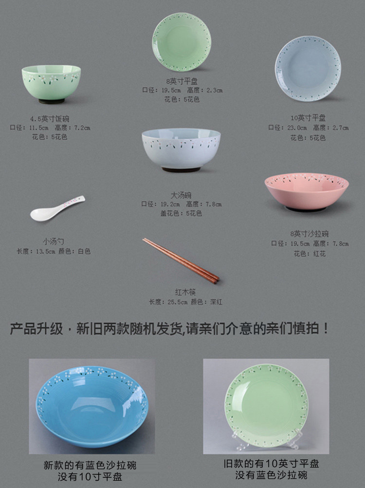 
                                        亿嘉IJARL 洛阳花20头餐具餐具套装 FSY181XDS20                