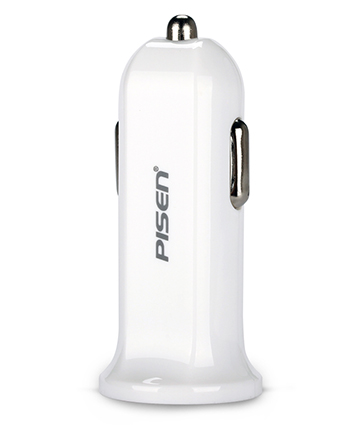 
                                        品胜 爱车充 USB车载充电器iPhone ipad air iPod平板车充 点烟器车充 品胜双USB车充 (1A-2A)双输出 标配                