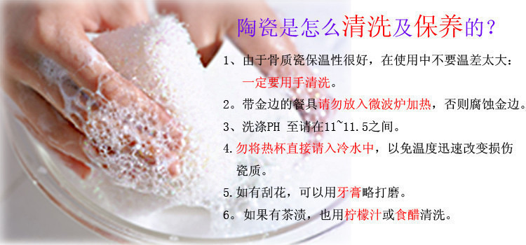 
                                        SKYTOP斯凯绨 餐具套装碗盘碟碗筷骨瓷陶瓷30头永恒玫瑰                