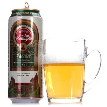 德国storchengold白鹳清啤酒500ml听装