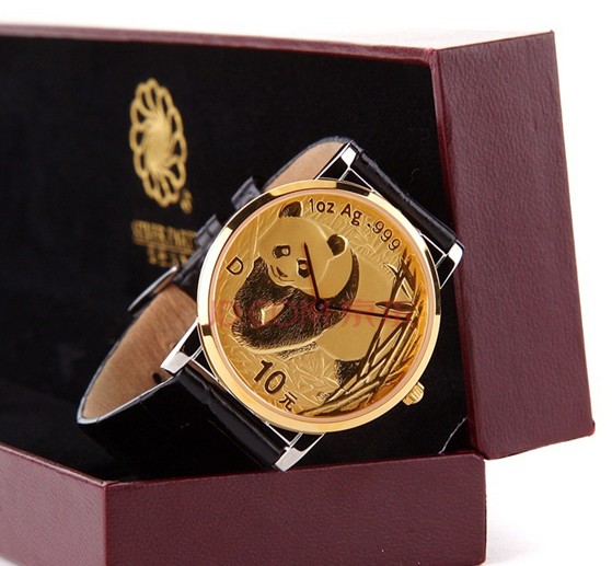 产品特色selling point 中国熊猫金币纪念25周年,全中国唯一一款带