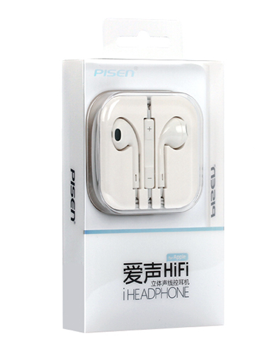 品胜 G201 苹果专用版手机耳机 白色