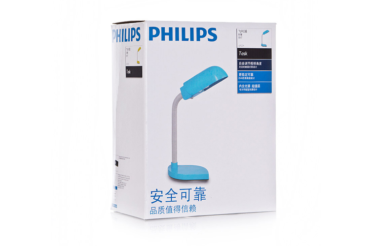 飞利浦(PHILIPS)彩馨 台灯 经济节能阅读灯红色 工作学习卧室床头灯