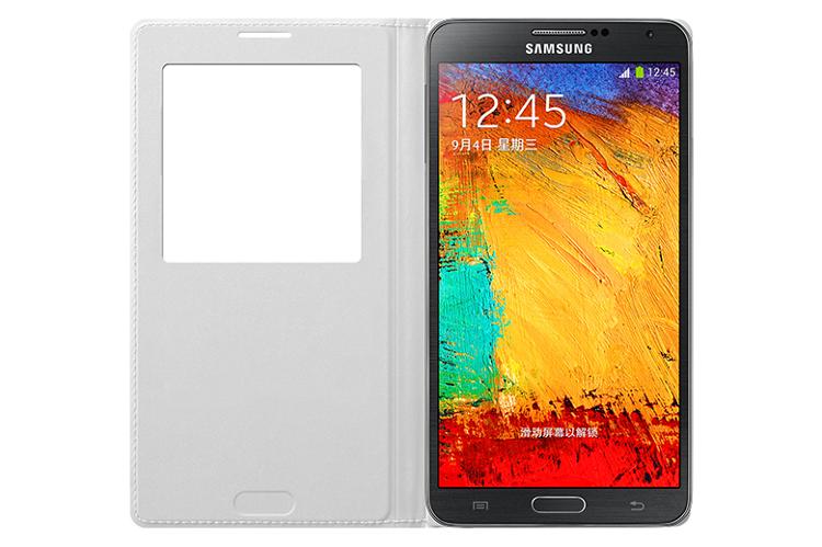 三星 Note3 手机 智能保护套 适用于N9006/N9002/N9008 白色