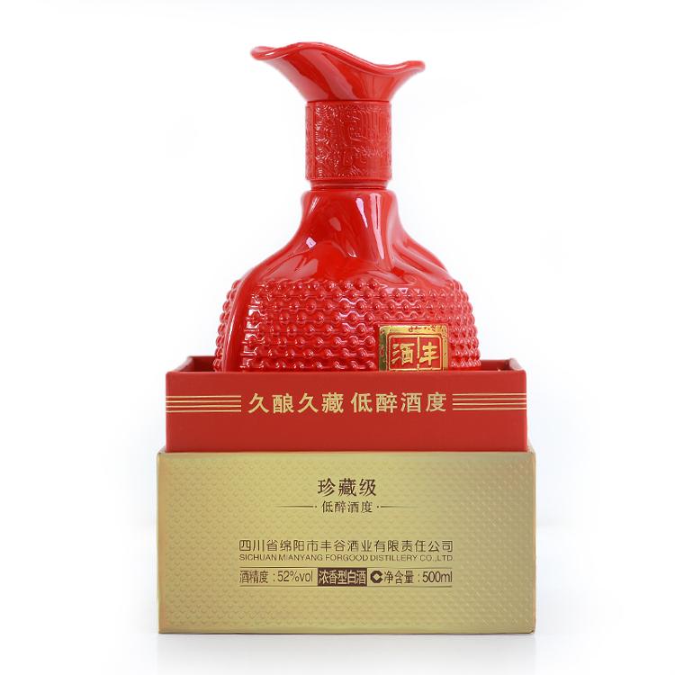 丰谷酒王 瓦罐装(珍藏级)52度 500ml