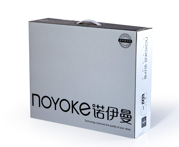 
                                        诺伊曼（noyoke）床品家纺 记忆绵软硬护腰升级三角靠垫 腰部护理记忆腰靠 55*35CM                