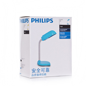 飞利浦(PHILIPS)彩馨 台灯 经济节能阅读灯红色 工作学习卧室床头灯