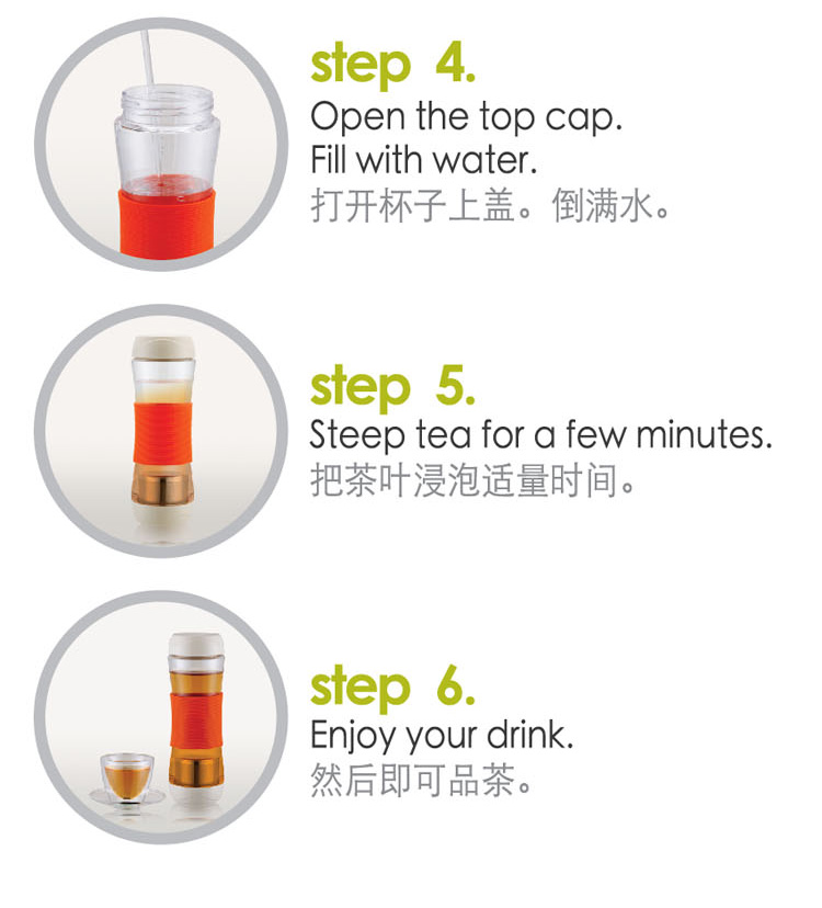 
                                        乐扣乐扣(LOCK&LOCK) PC运动茶杯便携式水杯塑料密封防漏水壶HLC820TBG(570ml)咖啡色                