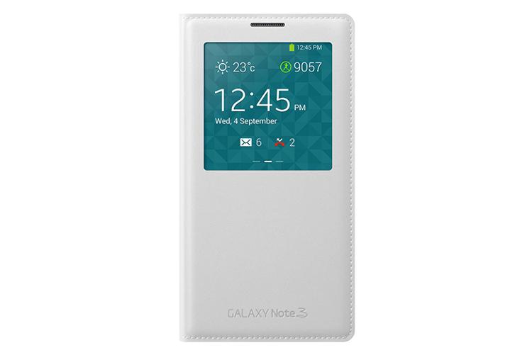 三星 Note3 手机 智能保护套 适用于N9006/N9002/N9008 白色