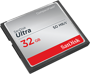 
                                        闪迪（SanDisk）至尊高速CompactFlash存储卡 CF卡 32GB 333X 读速50MB/s                