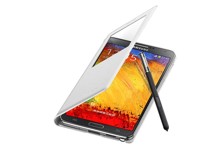 三星 Note3 手机 智能保护套 适用于N9006/N9002/N9008 白色