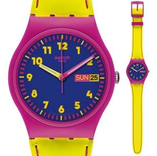 【斯沃琪女表gp700】斯沃琪 swatch 原创系列石英女表 荧彩横溢 gp700