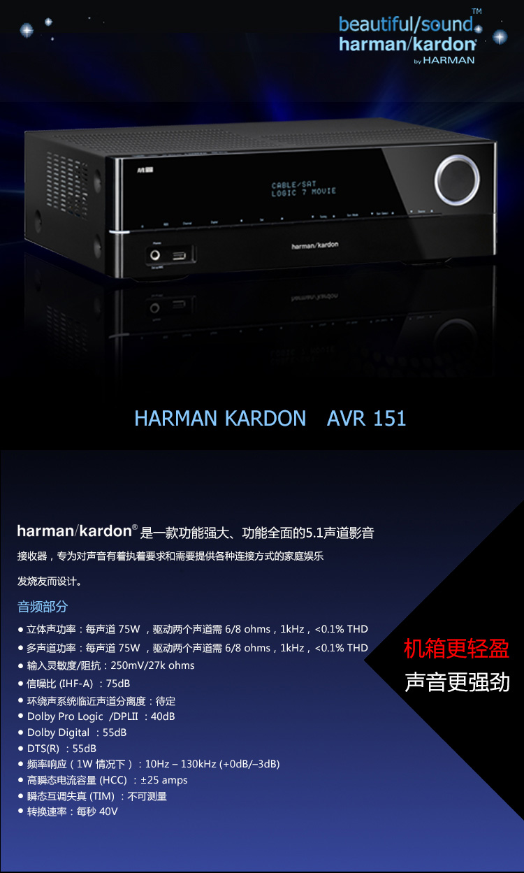 harman/kardon avr-255怎么样_it168触屏版
