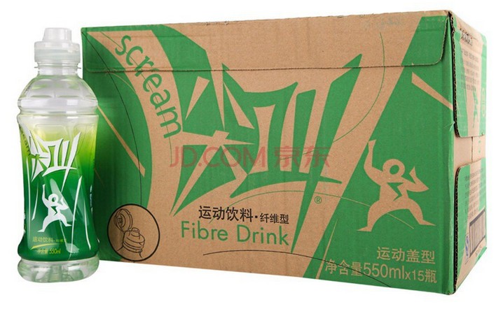 农夫尖叫 纤维运动装饮料550ml*15瓶 整箱
