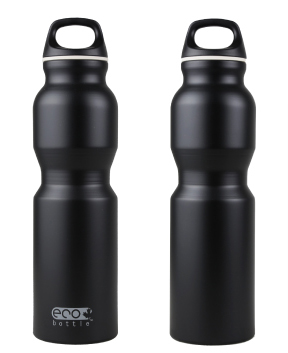ECO-bottle基本款户外水瓶运动铝制水壶水杯800ml 透明红2610.20 赠SIGG瓶套