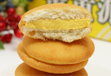 乐天(lotte)蛋黄派6枚装150g