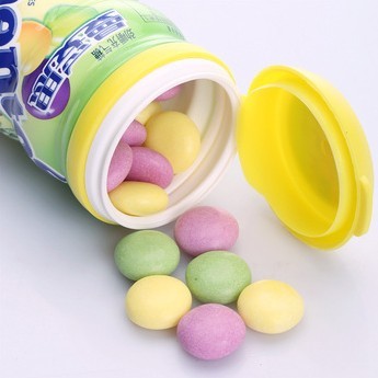 曼妥思劲嚼充气糖酸溜水果120g