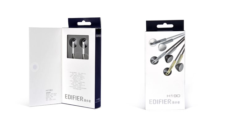 
                                        漫步者（EDIFIER） H190 高品质发烧级耳塞 手机耳机 酷黑金                