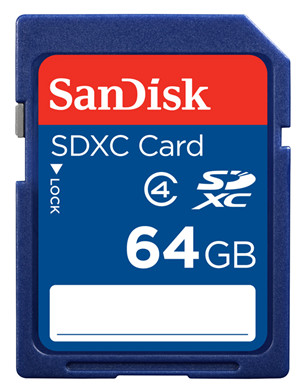 闪迪（SanDisk）SDXC存储卡 64GB Class4