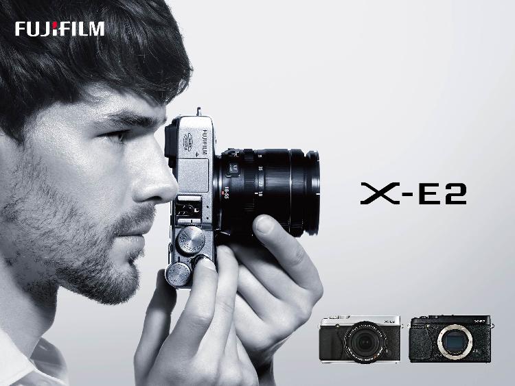 富士（FUJIFILM）X-E2 微单电套机（XF18-55） APS-C 去低通滤镜 WiFi 智能混合AF XE2复古 银色