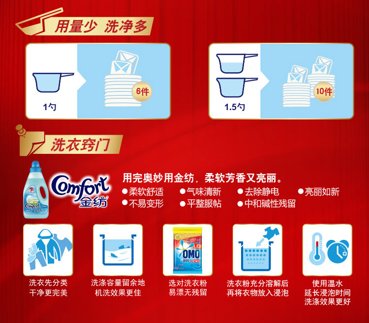 奥妙 净蓝全效洗衣粉1800g 