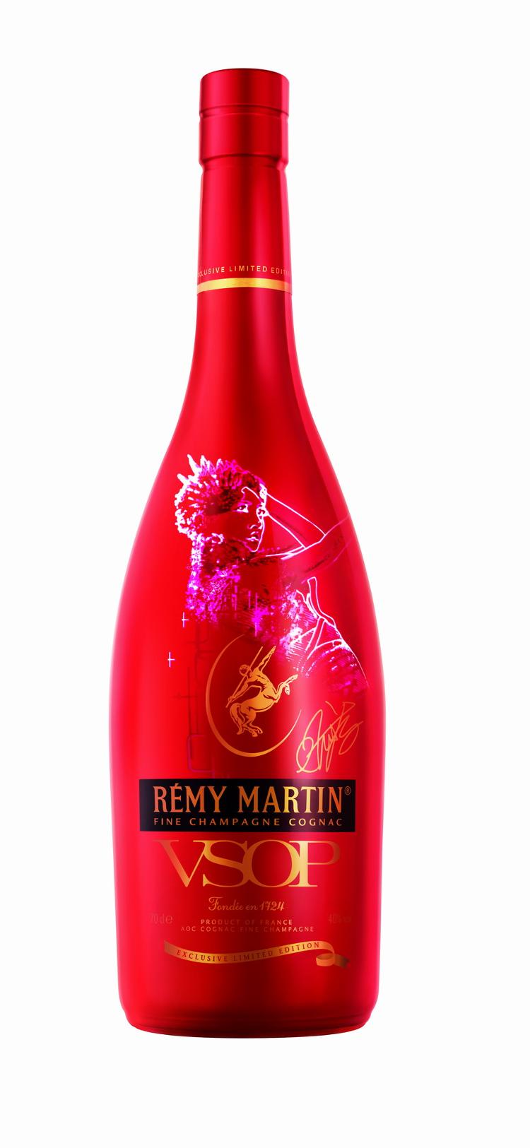 人头马 vsop干邑白兰地700ml(蔡依林舞动心极限全球限量版)裸瓶无盒