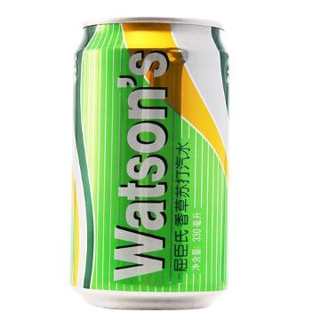watsons屈臣氏苏打汽水(香草味)330ml*24瓶