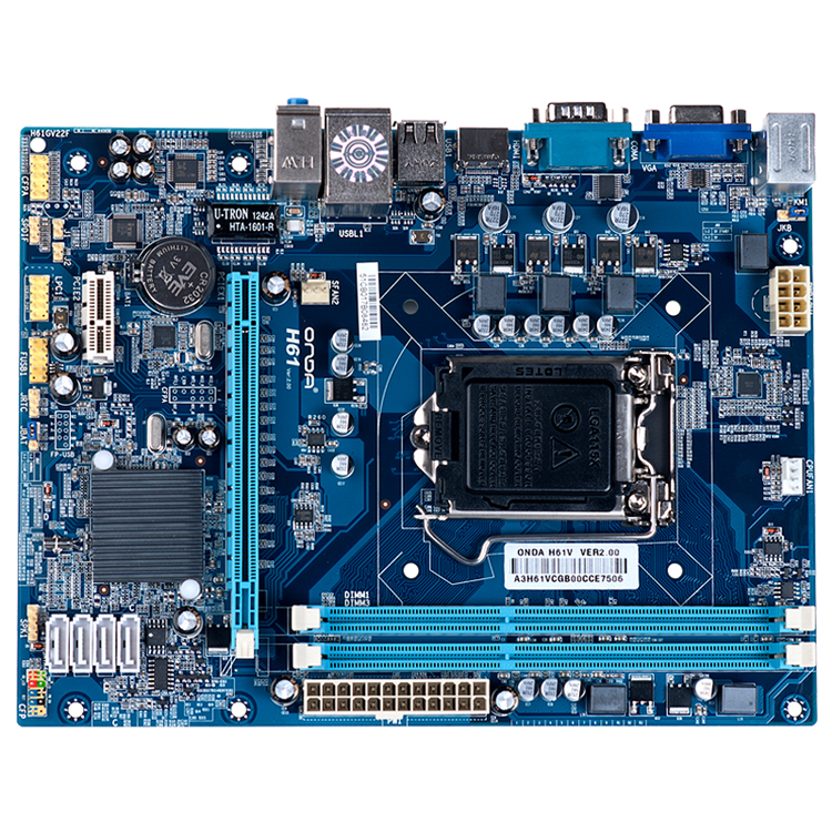昂达(onda) h61v (intel h61/lga1155)主板